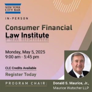 New York City Bar Consumer Financial Law Institute